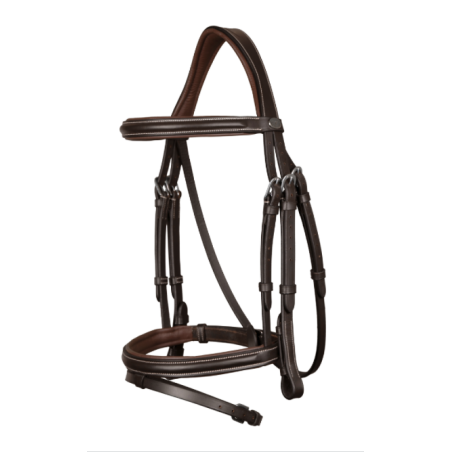 Classic Flash Noseband Bridle - Working by Dy'on